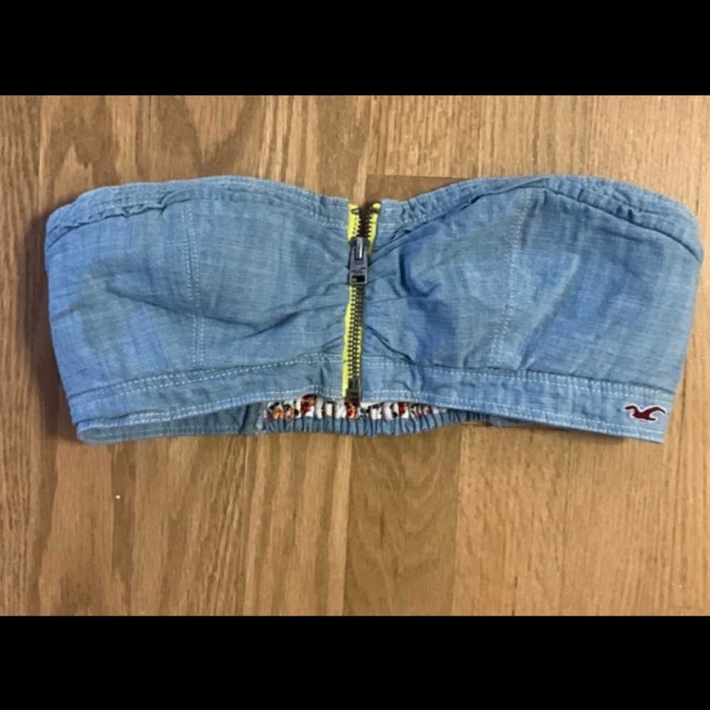 Hollister lace bandeau/crop top-Small